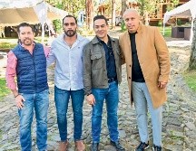 Luis Valenzuela, Josué Ortega, Rigoberto Lepe y Adolfo Bautista. GENTE BIEN JALISCO / Cortesía