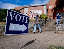 Así funciona el Colegio Electoral, el mecanismo electoral que rige la democracia presidencialista de Estados Unidos. EFE / EPA / ERIK S. LESSER