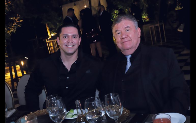Eduardo Palafox jr y Eduardo Palafox. GENTE BIEN JALISCO/ C. Jimeno