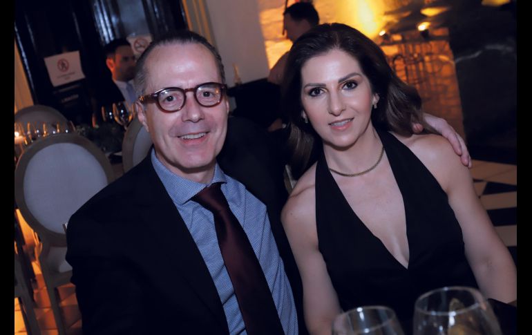 René Male y Marcela Herrera. GENTE BIEN JALISCO/ C. Jimeno