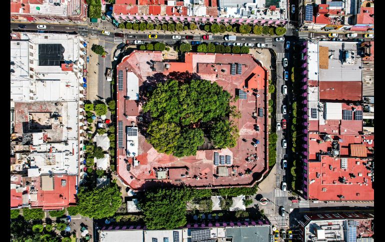 Más de 400 personas se quedaron sin empleo tras el derrumbe de una parte del exterior del El Parián. EL INFORMADOR/ A. Navarro.