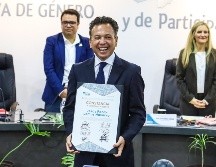 La entrega se llevó a cabo en sesión extraordinaria del Pleno del IEPC / A. Navarro