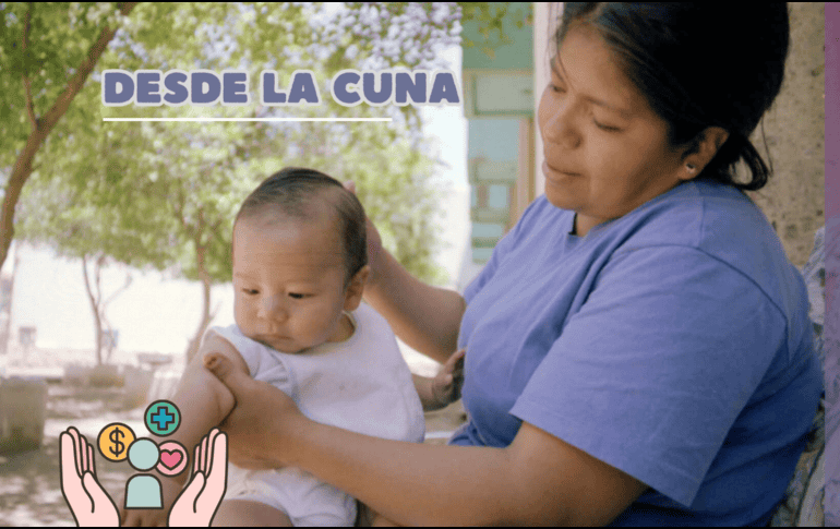 Programa Desde la Cuna, con objetivo de apoyar económicamente a familias con niños de entre 0 a 3 años. NOTIMEX / M. Ramos