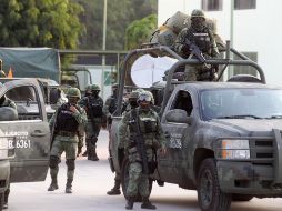 Elementos de la Guardia Nacional y el Ejército participaron en la detención. EL INFORMADOR/Archivo