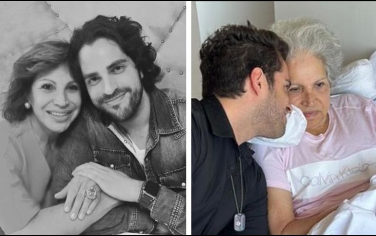 Su hijo, Álex Walerstein, compartió la información del fallecimiento de Marisela Berti. ESPECIAL / INSTAGRAM @alex_walerstein / @mariselaberti