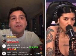 Las palabras de Julieta (nombre real de Cazzu) no fueron del agrado del artista. ESPECIAL