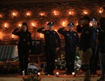 Se colocaron ofrendas como símbolo de agradecimiento al compromiso, entrega y pasión de las y los oficiales. ESPECIAL