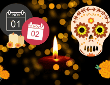 Hoy en día, el Día de Muertos ha sido declarado Patrimonio Cultural Inmaterial de la Humanidad por la UNESCO, lo que resalta su importancia no solo en México, sino también a nivel global.  CANVA