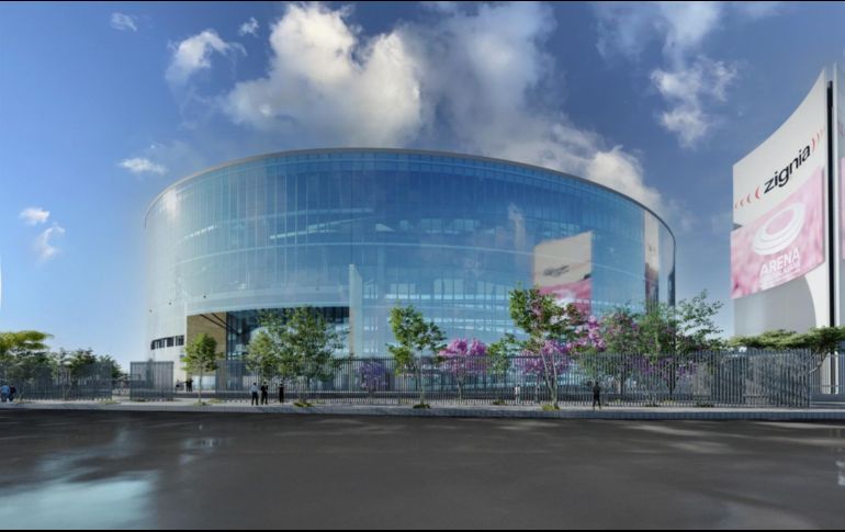 La Arena Guadalajara, construida en una superficie de 75 mil metros cuadrados y con una capacidad para hasta 20 mil asistentes, se presenta como un espacio moderno y cómodo. ESPECIAL