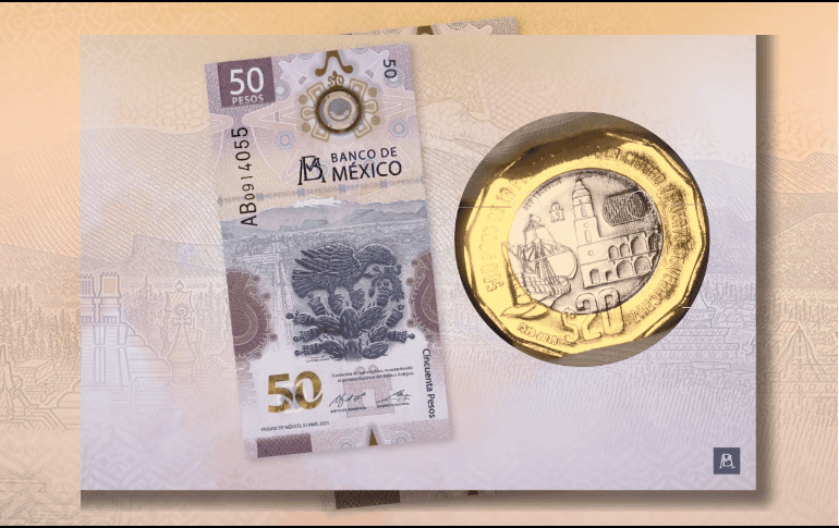 Nueva información arroja que un grupo de billetes de ajolotes, con denominación de 50 pesos, y monedas se venden en una plataforma de internet a precios gigantescos.  ESPECIAL/Banco de México