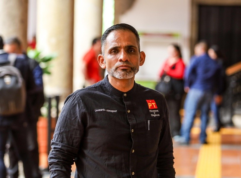 Leonardo Almaguer del PT. EL INFORMADOR / A. Navarro 