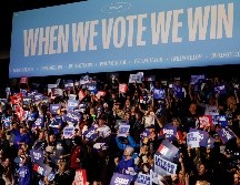 Para los comicios del 2020, menos de la mitad de los estados ofrecían a sus electores la posibilidad de voto anticipado, y a partir de 2024 lo hacen todos los estados menos tres. EFE/EPA/J. MABANGLO