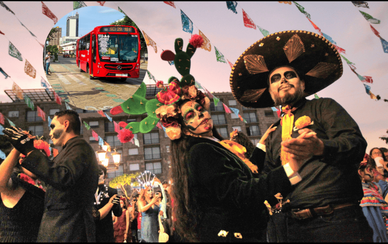 El Desfile de Día de Muertos en Guadalajara iniciará a las 16 horas. ESPECIAL/EL INFORMADOR/ARCHIVO.