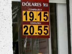 El dólar en promedio se cotizó en 20.29 pesos. Hubo lugares donde llegó a los 20.77 pesos. ESPECIAL
