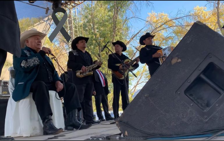 Catarino Leos falleció a la edad de 88 años. ESPECIAL / FACEBOOK Caterino Leos y sus Rancheritos del Topo Chico