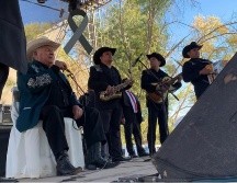 Catarino Leos falleció a la edad de 88 años. ESPECIAL / FACEBOOK Caterino Leos y sus Rancheritos del Topo Chico