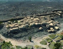 Así habría lucido la ciudad en la edad de bronce. AP / CNRS-AFALULA-RCU