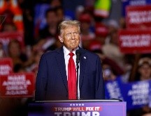 Trump ha expresado frases que buscan sembrar la duda entre los votantes sobre supuesta trampa en las próximas elecciones. EFE/J. Phelps