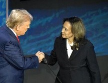 Este es un recuento de la campaña de Trump y Harris.  AFP / ARCHIVO