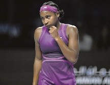 Gauff, de 20 años, mostró mayor explosividad en el duelo ante su compatriota. EFE