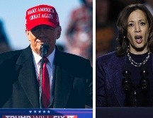 Las últimas encuestas sobre las elecciones presidenciales en EU muestran un empate entre Trump y Harris. EFE / JIM LO SCALZO / CJ GUNTHER