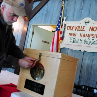 Trump y Harris empatan en Dixville Notch, el primer pueblo en votar en EU