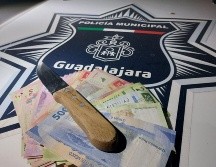 El detenido fue puesto a disposición de las autoridades del ministerio público para determinar su situación legal. ESPECIAL/Policía de Guadalajara