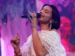 Ángela Aguilar durante una presentación en Zacatecas. ARCHIVO / Agencia EL UNIVERSAL