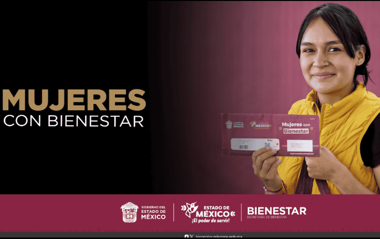 Será durante la segunda quincena de noviembre cuando llegue el pago del programa Mujeres con Bienestar. ESPECIAL/X/@BienestarEdoMx.