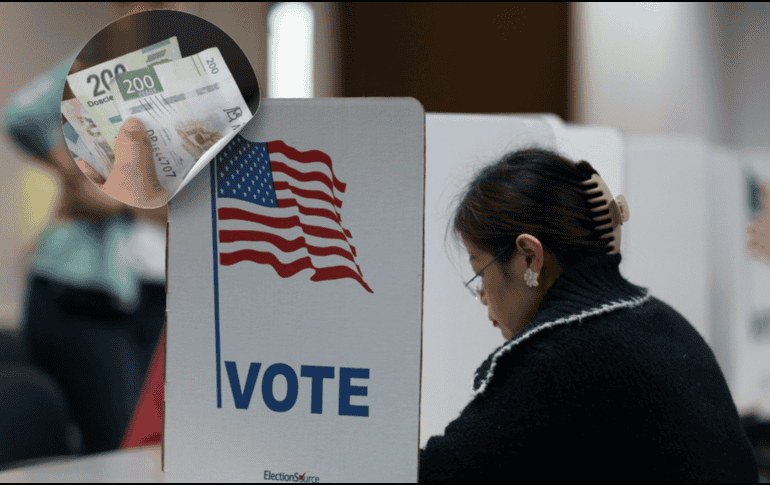 El discurso de Trump inquieta más a los mercados financieros, dicen expertos. EFE / W. Oliver / CANVA