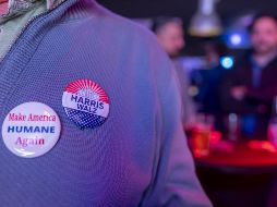 De confirmarse este resultado, Harris se aseguraría los tres votos del estado en el Colegio Electoral. EFE / S. DI NOLFI