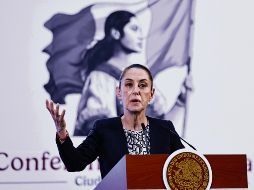 Claudia Sheinbaum publicó en redes que la reforma es la defensa por la justicia. EFE