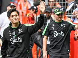 Valtteri Bottas y Guanyu Zhou han compartido el volante de Sauber las tres últimas temporadas, pero en la actual aún no han sumado un solo punto. AFP / ARCHIVO