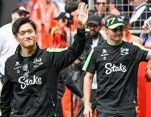 Valtteri Bottas y Guanyu Zhou han compartido el volante de Sauber las tres últimas temporadas, pero en la actual aún no han sumado un solo punto. AFP / ARCHIVO