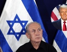 Tres figuras de Israel, incluido Netanyahu como primer ministro, aseguraron que la relación con Trump es excelente. EFE/EPA/ABIR SULTAN / POOL