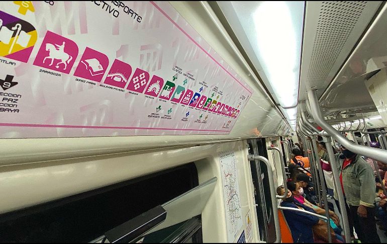 Hasta el momento, son siete las estaciones que permanecen cerradas en la línea 1. EL UNIVERSAL / ARCHIVO