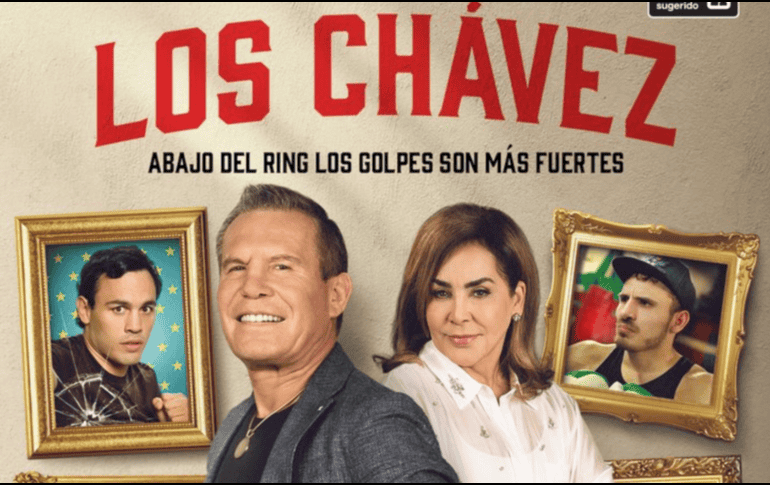 Portada del reality 'Los Chávez', con Julio César Chávez como protagonista. X / @disneyplusla