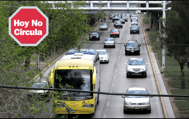 El  Hoy No Circula aplica en las 16 alcaldías de la CDMX y en 18 municipios de Edomex. ESPECIAL/NOTIMEX/ARCHIVO.