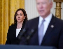 Kamala Harris logró generar mucho más entusiasmo que Joe Biden desde la base del partido. Pero tuvo dificultades para distinguir cómo su administración diferiría de la de Biden. AP / ARCHIVO