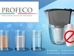 La Profeco analizó cinco purificadores de agua que son populares en el mercado pero que, no obstante, no cumplen con la reducción bacteriana . ESPECIAL