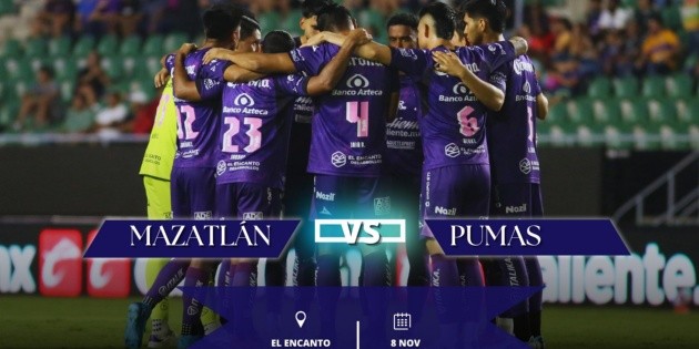 Mazatlán vs Pumas: Dónde ver EN VIVO el partido de la J17 del Apertura ...