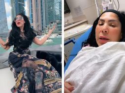 La influencer fue atacada por un par de sujetos; en la fuga sufrió un accidente. ESPECIAL / INSTAGRAM @muneca_diamante_derubi