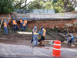 Personal de SIAPA ya trabaja en el lugar para realizar las reparaciones necesarias. EL INFORMADOR/H.FIGUEROA