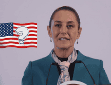 Durante su conferencia matutina, le preguntaron sobre si piensa asistir a la toma de protesta del próximo presidente de Estados Unidos. SUN / C. MEJÍA