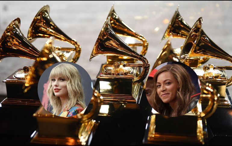 Taylor Swift y Beyoncé dominan la lista de nominaciones a los Grammy 2025. AFP / ARCHIVO