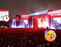 Los organizadores revelaron este viernes los horarios oficiales de los tres días. ESPECIAL/SUN/Archivo