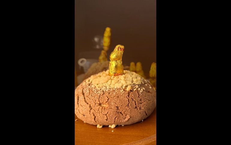 Cuca y Lupe: Es una concha con relleno cremoso de chocolate conejo, con cubierta de chocolate y crumble de mantequilla coronado con un conejo .