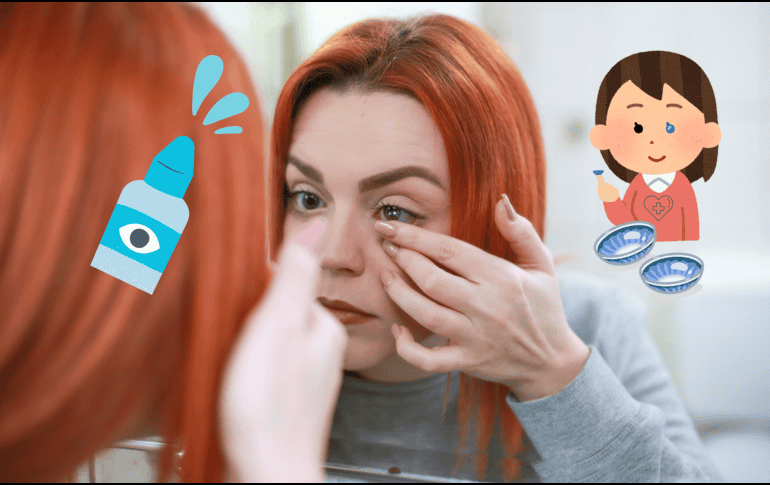 Cuida la salud de tus ojos y usa lentes de contactos con sus respectivos cuidados. Pixabay