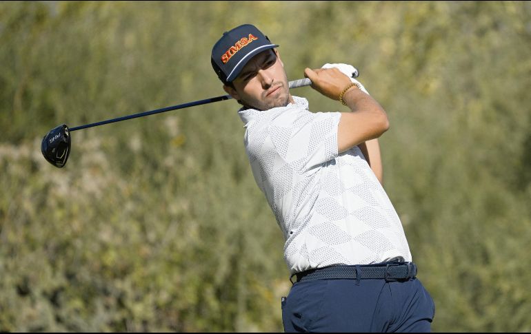 De la Fuente ya comenzó su participación en el torneo de la PGA en Los Cabos. AFP/O. Ramírez