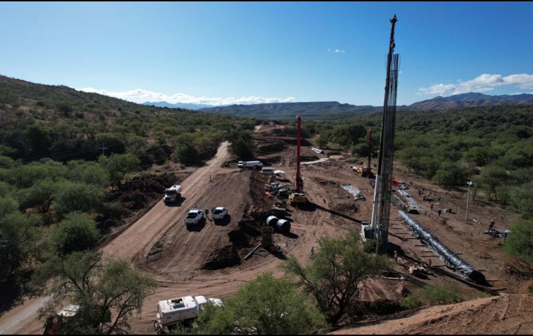 Los activistas denunciaron que el Ejército mexicano comenzó la obra sin cumplir con el requisito de tener un Manifiesto de Impacto Ambiental. EFE